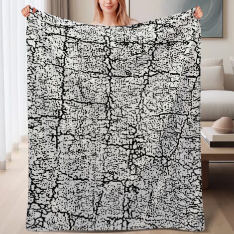 Couverture de lit en polaire, douce et chaude en microfibre légère pour le printemps, décoration intérieure stylée, excellent cadeau pour femmes et hommes, 6080 pouces