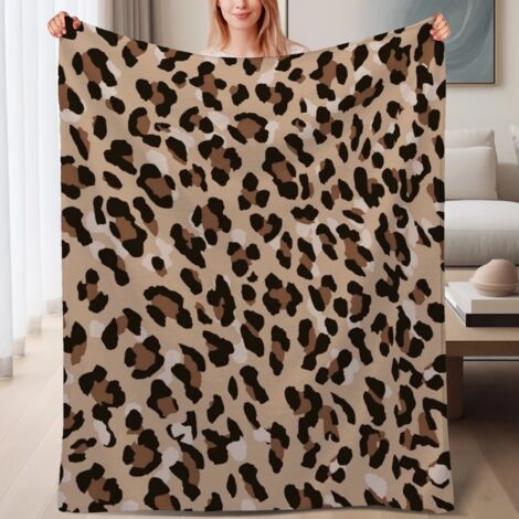 Couverture de lit en polaire, douce et chaude en microfibre pour le printemps, décoration intérieure, cadeau pour femmes et hommes, 6080 pouces