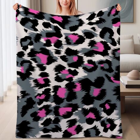 Couverture de lit en polaire, douce et chaude en microfibre pour le printemps, décoration intérieure stylée, cadeau pour femmes et hommes, 6080 pouces