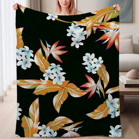 Couverture de lit en polaire, douce et chaude en microfibre printemps-été, décoration de salon, cadeau parfait pour femmes et hommes, 6080 pouces
