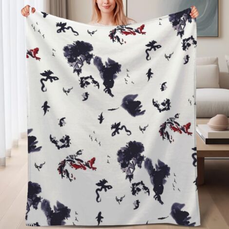 Couverture de lit en polaire, douce et chaude en microfibre toutes saisons, décoration de salon, cadeau parfait pour femmes et hommes, 6080 pouces