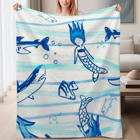 Couverture de lit en polaire, jeté doux et chaud de printemps, légère et luxueuse en microfibre de polyester, décoration intérieure cosy, ajout parfait à la décoration intérieure, cadeau parfait pour 