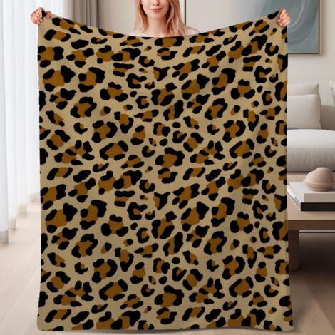 Couverture de lit en polaire, jeté doux et chaud pour le printemps, légère et luxueuse en microfibre de polyester, décoration pour chambre et salon, ajout parfait à la décoration, cadeau adapté pour l