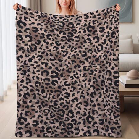 Couverture de lit en polaire, microfibre douce et confortable légère pour le printemps, décoration de chambre à coucher, cadeau pour femmes et hommes, 6080 pouces