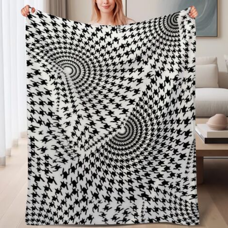 Couverture de lit en polaire, microfibre douce et confortable légère pour le printemps, décoration intérieure, cadeau pour femmes et hommes, 6080 pouces