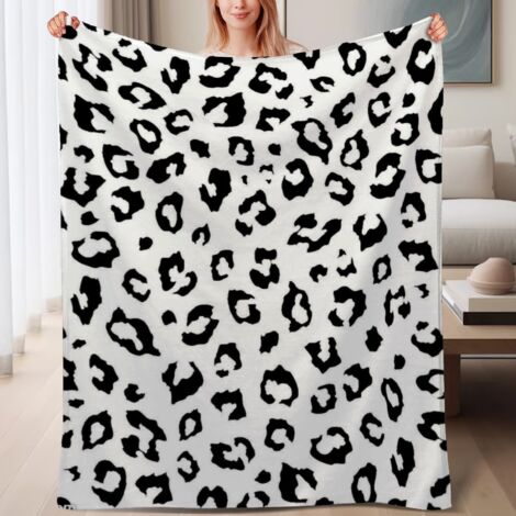 Couverture de lit en polaire, microfibre douce et confortable légère pour le printemps, décoration intérieure stylée, excellent cadeau pour femmes et hommes, 6080 pouces