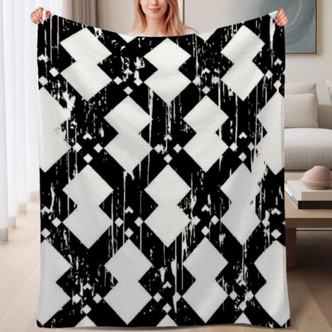 Couverture de lit en polaire, microfibre douce et confortable légères printemps-été, décoration de chambre à coucher, cadeau parfait pour femmes et hommes, 6080 pouces