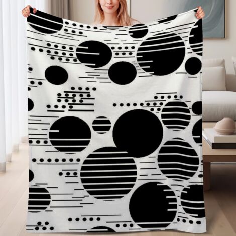 Couverture de lit en polaire, microfibre douce et confortable légères printemps-été, décoration intérieure, excellent cadeau pour femmes et hommes, 6080 pouces