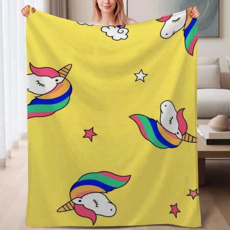 Couverture de lit en polaire, microfibre douce et confortable légères toutes saisons, décoration de chambre à coucher, cadeau idéal pour femmes et hommes, 6080 pouces