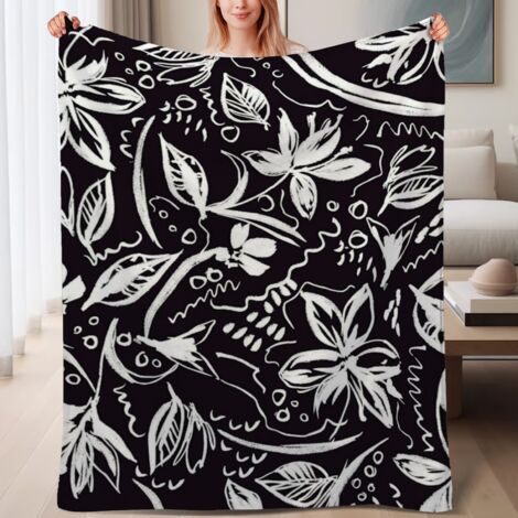 Couverture de lit en polaire, microfibre douce et confortable légères toutes saisons, décoration intérieure, cadeau pour femmes et hommes, 6080 pouces
