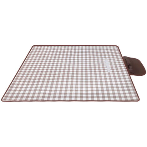 Couverture de pique-nique d'extérieur, tapis de plage imperméable extra-large, tapis de camping durable en tissu Oxford, adapté aux voyages et à la randonnée, pliable, léger (59 x 39,4 pouces).