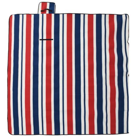 Couverture de pique-nique pliable 200x200 cm velours CFW341850