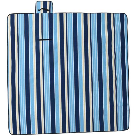 Couverture de pique-nique pliable 200x200 cm velours CFW692232