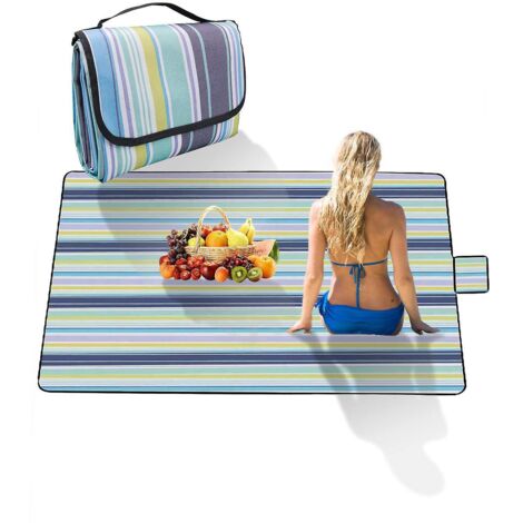 couverture De Pique-niques15080cm, Tapis De Pique-nique En Tissu Oxford 600d Et Couche Pvc, Nappe Picnic Pour Les Voyages, Pique-nique, Camping(b