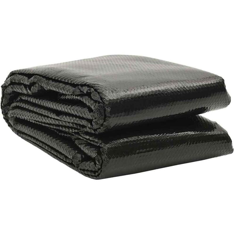 Vidaxl - Couverture de piscine rectangulaire 600x400 cm pe Noir