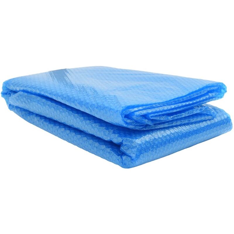 Bâche de piscine rectangulaire 300 x 200 cm PE Bleu