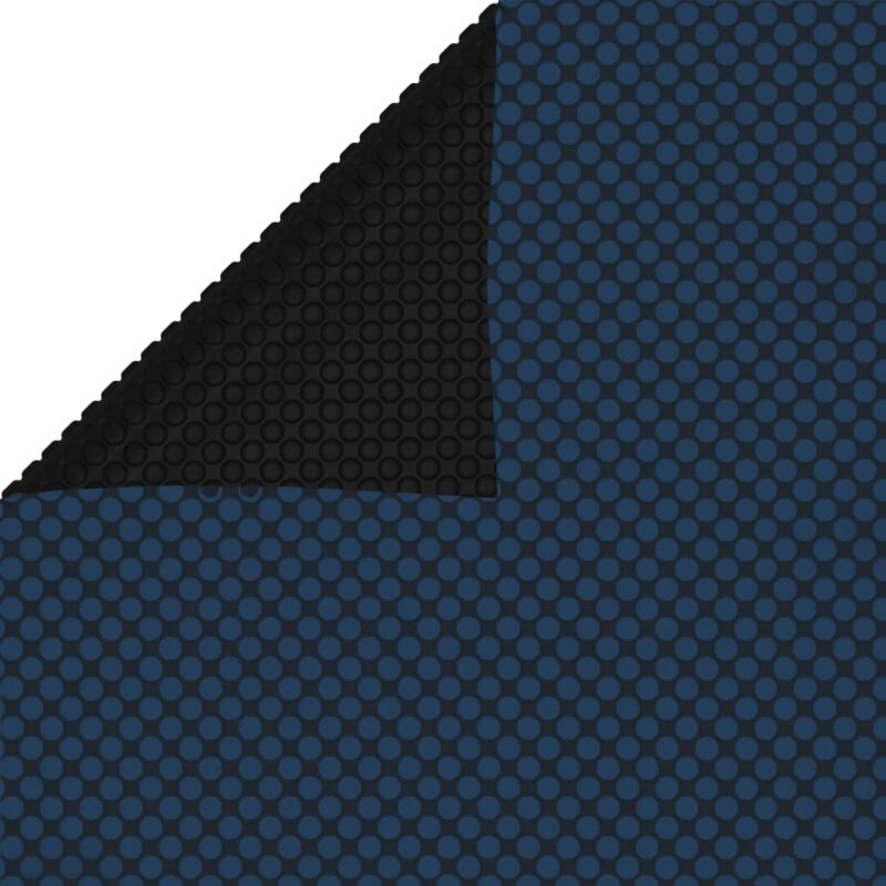 vidaXL Zwembadfolie solar drijvend 488x244 cm PE zwart en blauw92988