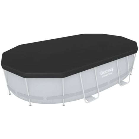 Couverture de piscine Flowclear 418x230 cm Bestway
