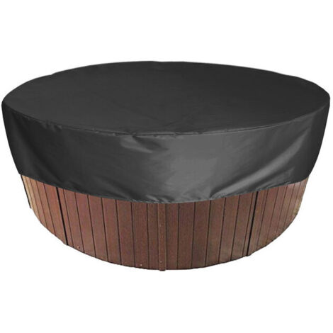 Couverture de Piscine Ronde Piscine Bâche Solaire pour Piscine,Housse de Protection Spas  Résistant Aux UV, 190T pour Extérieur Spa Baignoire,20030cm