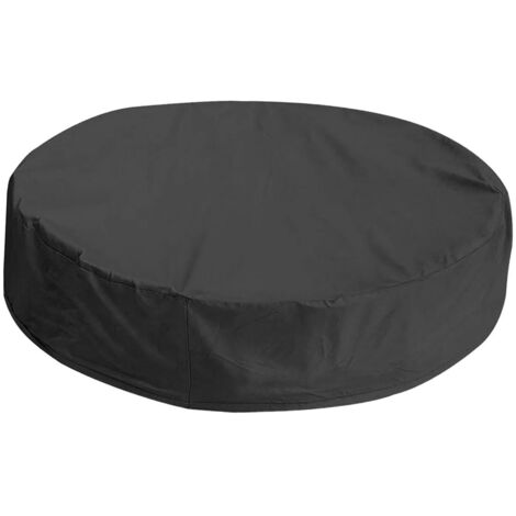 Couverture de piscine ronde portable impermable pour bote