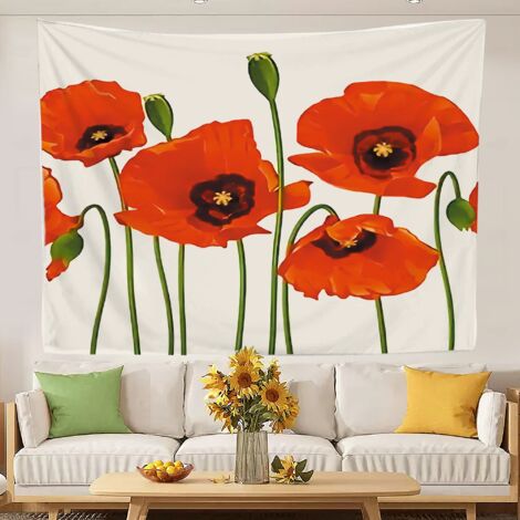Couverture de plage esthétique Cool Tapestries à séchage rapide pour chambre et salon 100x75cm