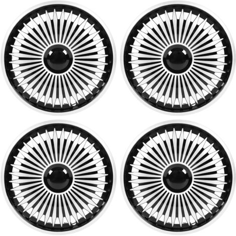 Couverture de Pneu à Cyclisme à 15 Pouces pour Clio, Couverture du Cube de Roue Matériau Premium, Accessoires de Roues de Conception élégants, Tapas à Chapeau, 4 Pcs
