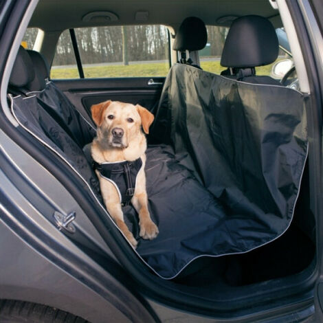 Couverture de protection noire pour voiture Longueur 160 cm x Largeur 145 cm Trixie