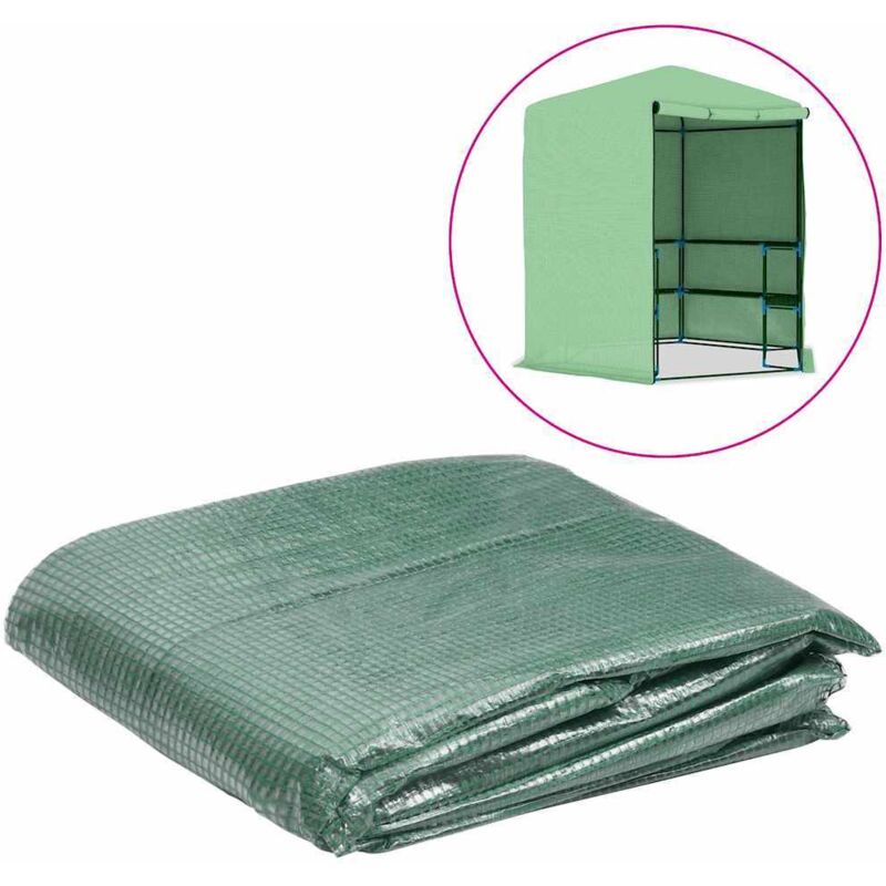 VidaXL - telo di ricambio per serra, One Size, Verde