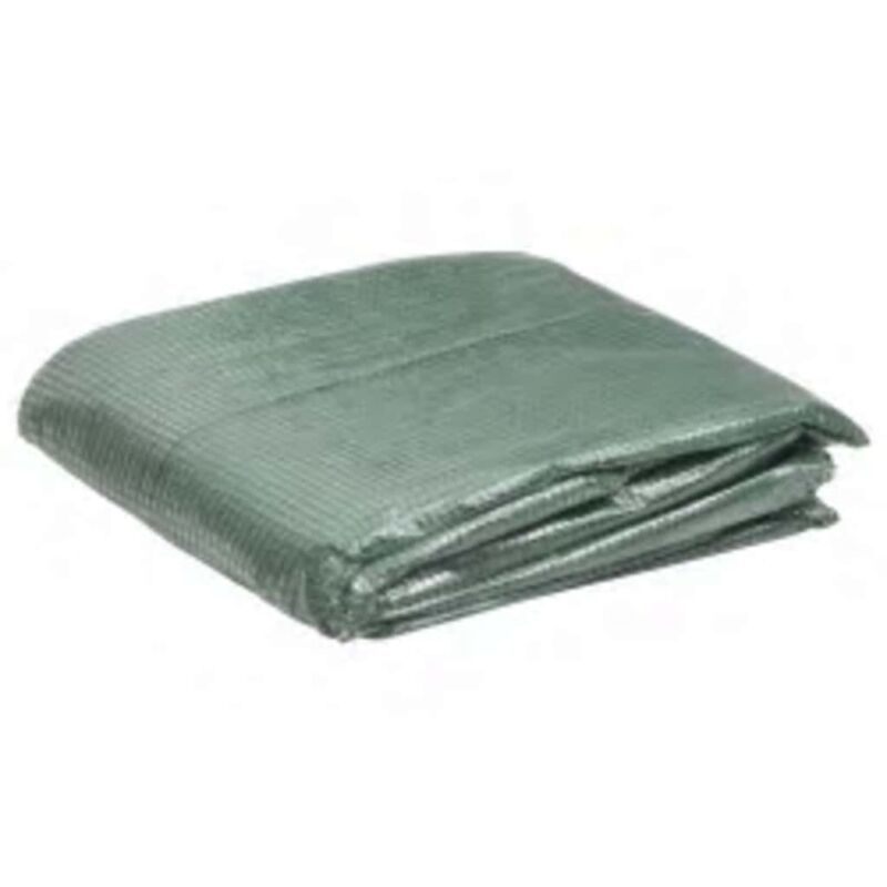 Couverture de remplacement serre (6,5025 m²) 255x255x194cm Vert - Vidaxl