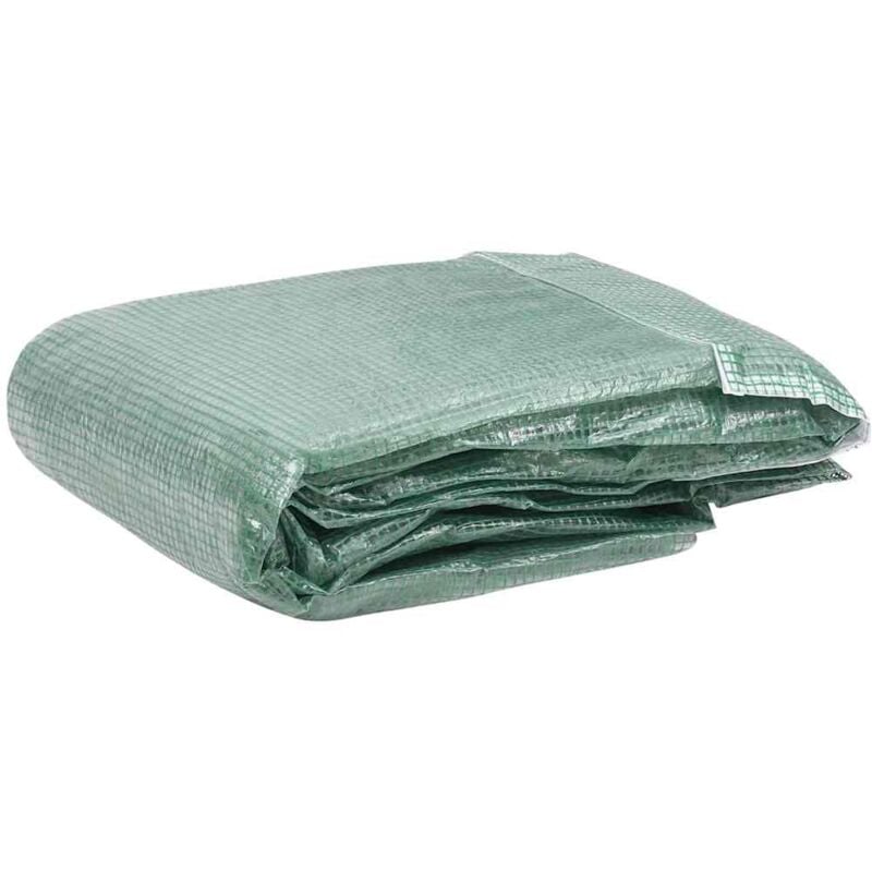 Couverture de remplacement de serre (45 m²) 300x1500x200cm Vert - Vidaxl