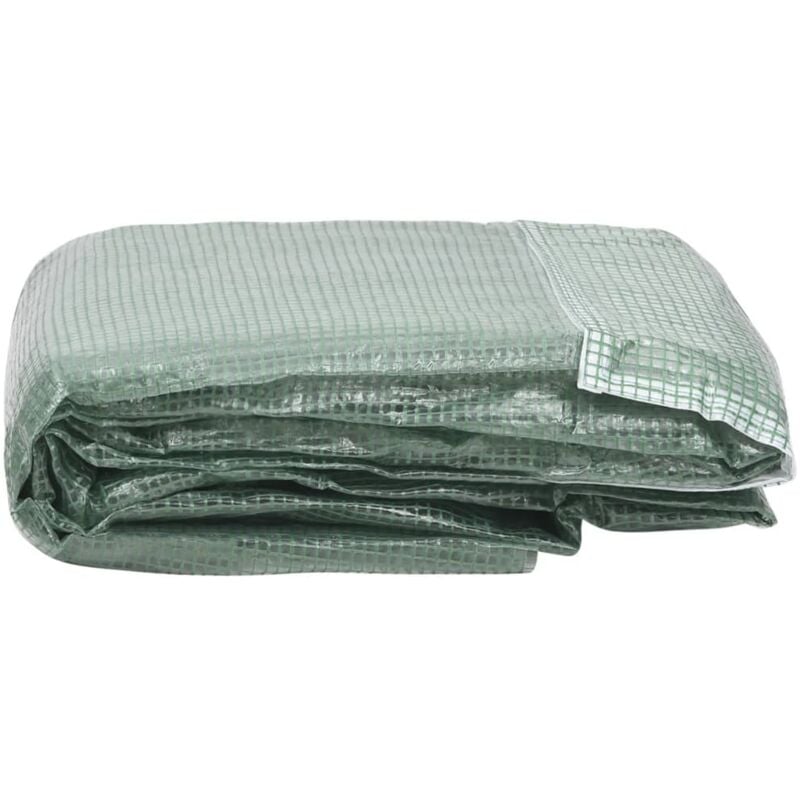 Couverture de remplacement de serre (9 m²) 300x300x200 cm Vert Vidaxl