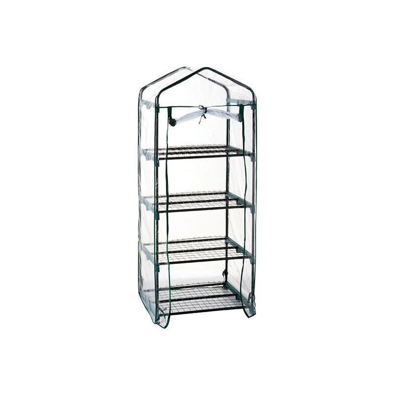 Couverture de serre de jardin à 4 couches, abri chauffant en pvc pour fleurs et herbes, 160 x 69 x 49 cm pour balcons et terrasses, haute qualité et