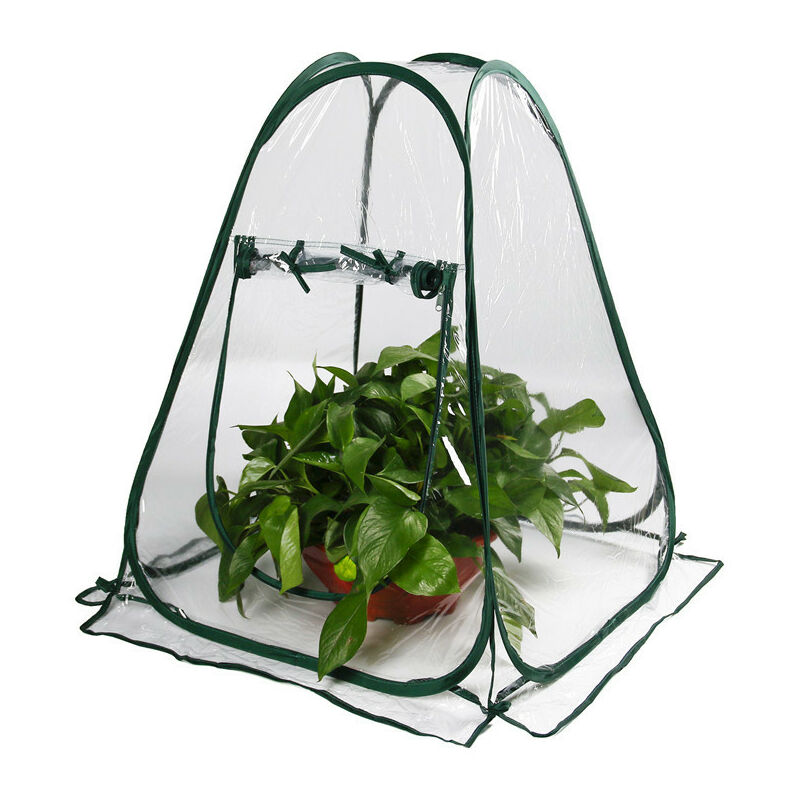 Couverture de serre Pop Up, mini tente de culture de petites plantes en PVC transparent