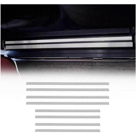 Couverture de Seuil de porte pour Mercedes Classe E W210 1995-2003 inox Brossé