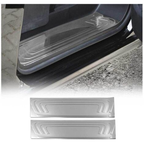 Couverture de Seuil de Porte pour Mercedes Vito W447 2014-2026 INOX chromé 2X