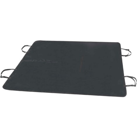 Couverture de siège arrière Boomer 145x165cm noir