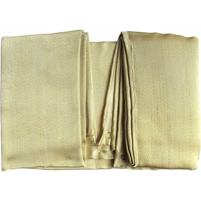 Couverture de soudage lourde couverture anti-feu abri de sécurité idéal pour la survie d'urgence ou la protection pour meulage et soudage (1,2 x 1,8