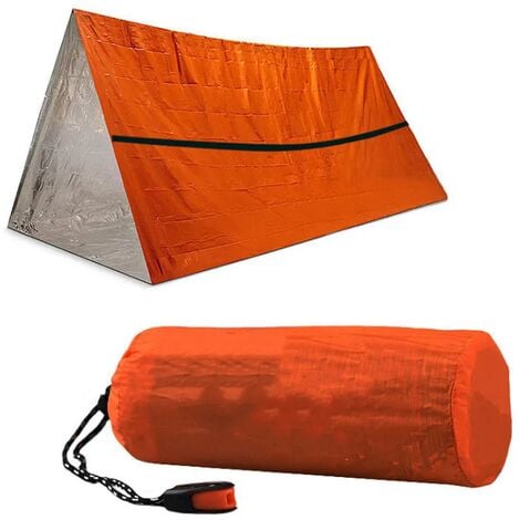 Couverture de survie thermique et imperméable pour premiers secours et camping