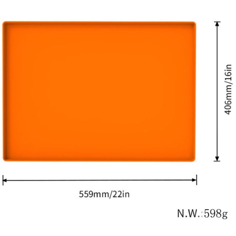 Couverture de Tapis de Plaque Chauffante en Silicone pour Plaque Chauffante Blackstone, Housse Gril en Silicone de Qualité Alimentaire - ProtéGez