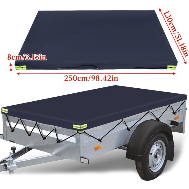 Insma - Couverture de voiture remorque 250x130x8cm