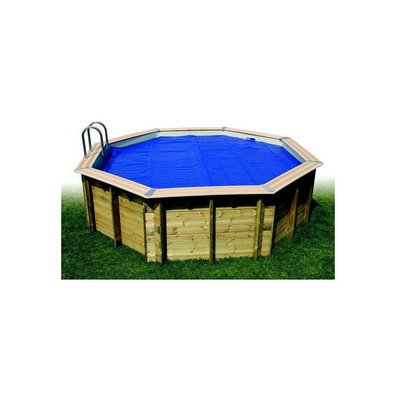 Bâche à bulles pour piscine bois Ubbink Taille piscine: Octogonale 550 x 300 cm