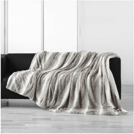Couverture douce en fausse fourrure, SVEN, 125 x 150 cm