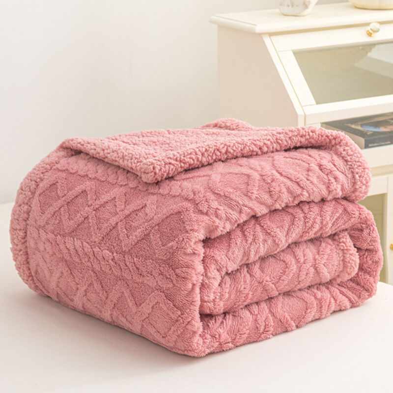 Sinbinta - Couverture Douillette en Polaire Douce en Flanelle 150 x 200 cm - Plaid Canapéen Chaude pour Toutes Les Saisons comme couverture de