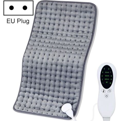Couverture électrique chaude à réglage de la température à plusieurs niveaux, taille: 40x76cm (prise UE)