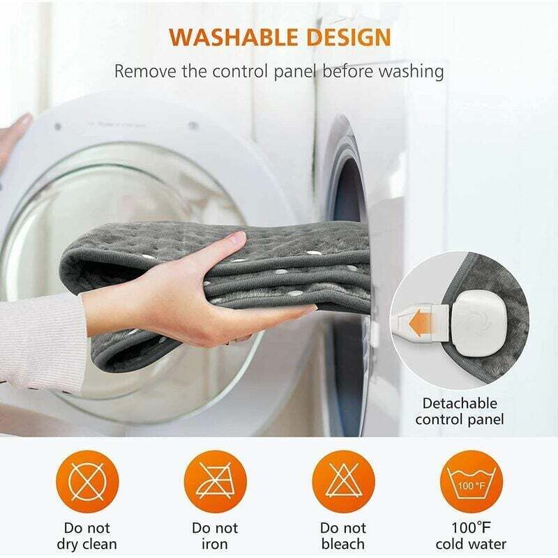 Couverture électrique coussin chauffant coussin lavable chauffe-pieds couverture pliante couvre-pied chauffant couverture isolante matelas électrique