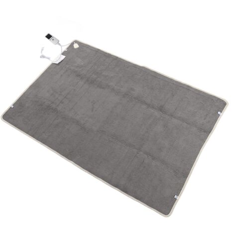 Couverture électrique Prise Rapide EU 220V Couverture électrique également Sûre et Flexible pour la Maison (D: 180  150 cm)
