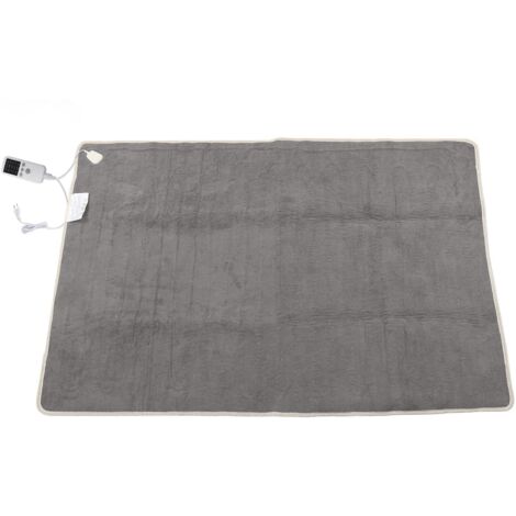 Couverture électrique Prise Rapide EU 220V Couverture électrique également Sûre et Flexible pour la Maison (UN:150 80cm)