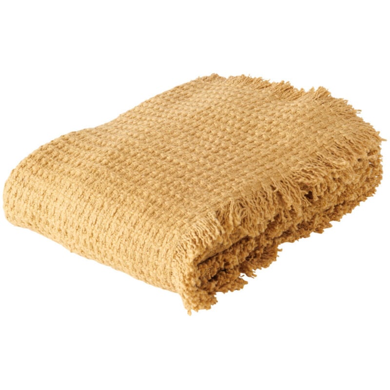 Couverture en coton karma, 180 x 150 cm