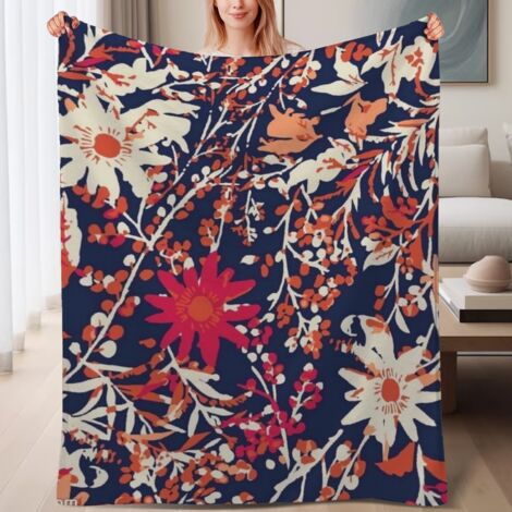 Couverture en polaire chaude, légère et douce, microfibre polyester,6080 pouces