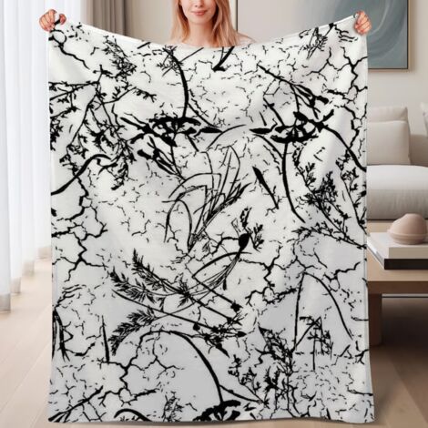 Couverture en polaire douce et chaude pour femmes, légère en microfibre,6080 pouces